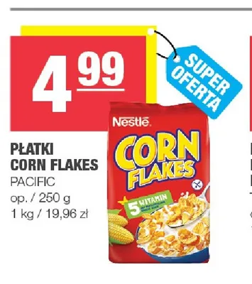 Płatki śniadaniowe Corn Flakes Pacific Nestle promocja w SPAR