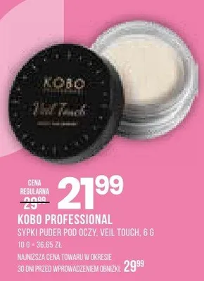 Sypki puder pod oczy veil touch promocja w Drogerie Natura