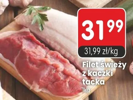 Filet świeży z kaczki tacka promocja w Market Point