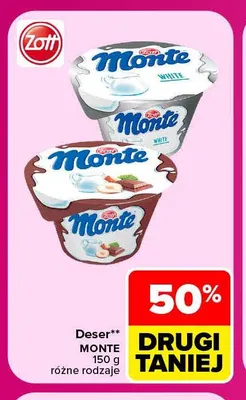 Deser Monte promocja w Carrefour Market