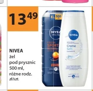 Żel pod prysznic Nivea Creme Soft promocja w Drogerie Laboo