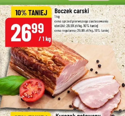 Boczek carski promocja w POLOmarket