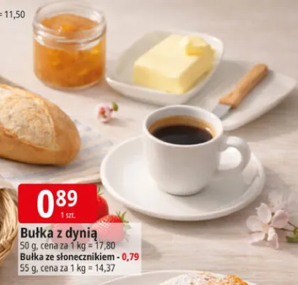 Bułka z dynią promocja w Leclerc