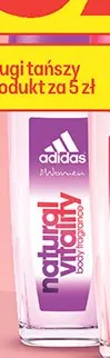 Dezodorant do ciała Adidas natural vitality promocja w Biedronka