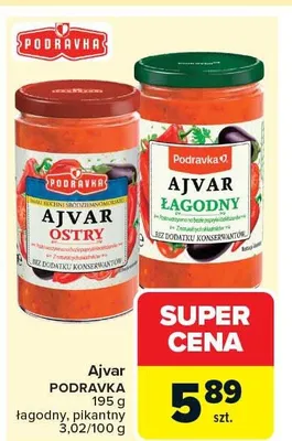Ajvar łagodny promocja w Carrefour Market