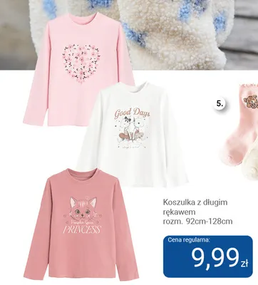 Koszulka z długim rękawem promocja w Smyk