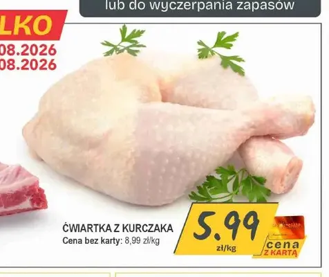 Ćwiartka z kurczaka promocja w Słoneczko