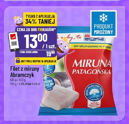 Filet z miruny patagońskiej Abramczyk promocja w POLOmarket