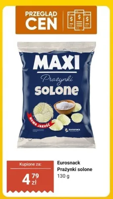 Prażynki solone Eurosnack promocja w Dino