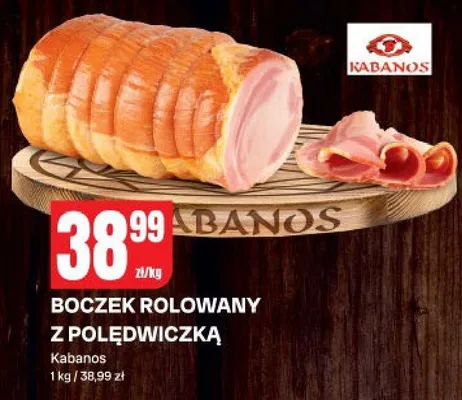 Boczek rolowany z polędwiczką promocja w Chorten