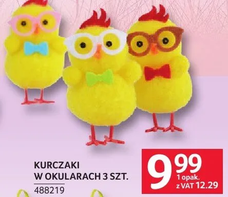 Kurczaki w okularkach 3 szt. promocja w Selgros