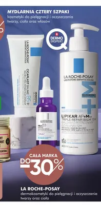Dermokosmetyki do pielęgnacji i oczyszczania twarzy oraz ciała La Roche-Posay promocja w Super-Pharm