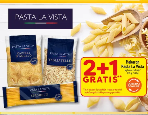 Makaron Tagliatelle Pasta La Vista promocja w POLOmarket