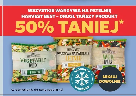 Warzywa na patelnię Harvest Best promocja w Netto