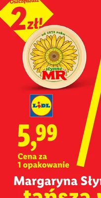 Margaryna Słynne MR promocja w Lidl