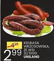 Kiełbasa wrzosowska z MSI promocja w Wafelek