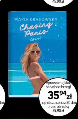 Książka Chasing Paris Tom 1 Maria Krasowska promocja w Empik