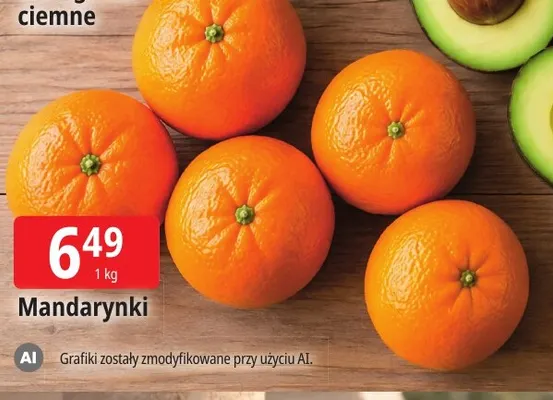 Mandarynki promocja w Leclerc