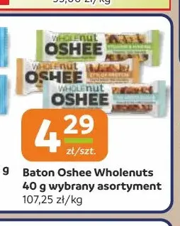 Baton Oshee Wholenuts promocja w Gama