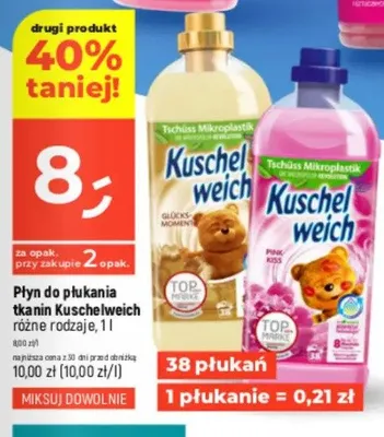 Płyn do płukania tkanin różne rodzaje, 1l promocja w Dealz