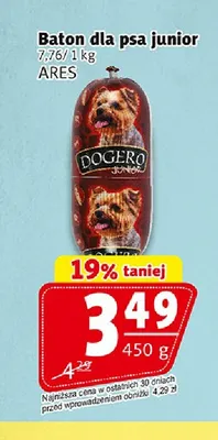 Baton dla psa junior Dogero promocja w Prim Market