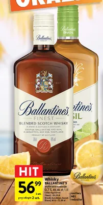 Whisky Ballantine's Wild promocja w Intermarche
