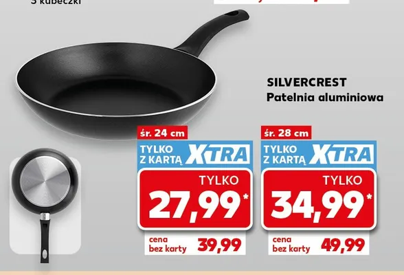 Patelnia aluminiowa Silvercrest 28 cm promocja w Kaufland
