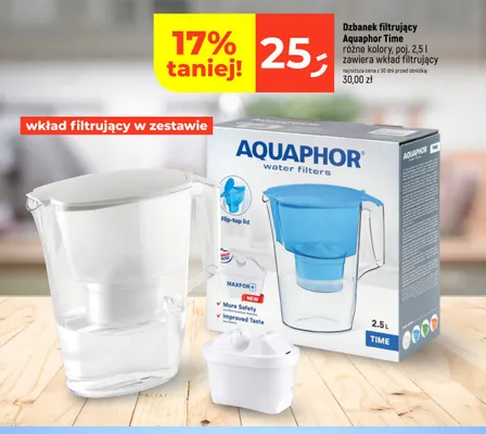 Dzbanek filtrujący Aquaphor Time 2,5 l promocja w Dealz