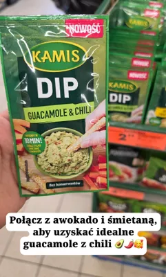 Dip Kamis Guacamole & Chili promocja w Biedronka