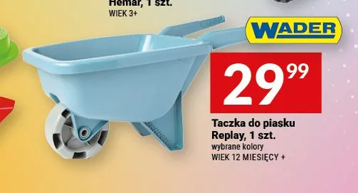 Taczka do piasku Replay promocja w Twój Market