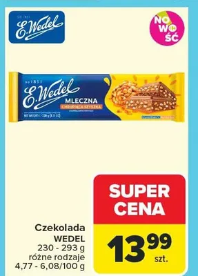 Czekolada Wedel promocja w Carrefour Market
