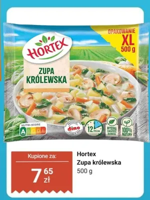 Zupa królewska promocja w Dino