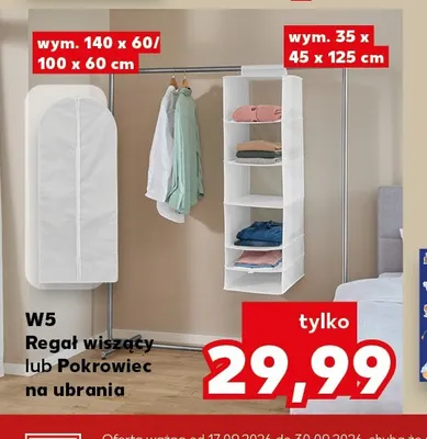 Pokrowiec na ubrania promocja w Kaufland