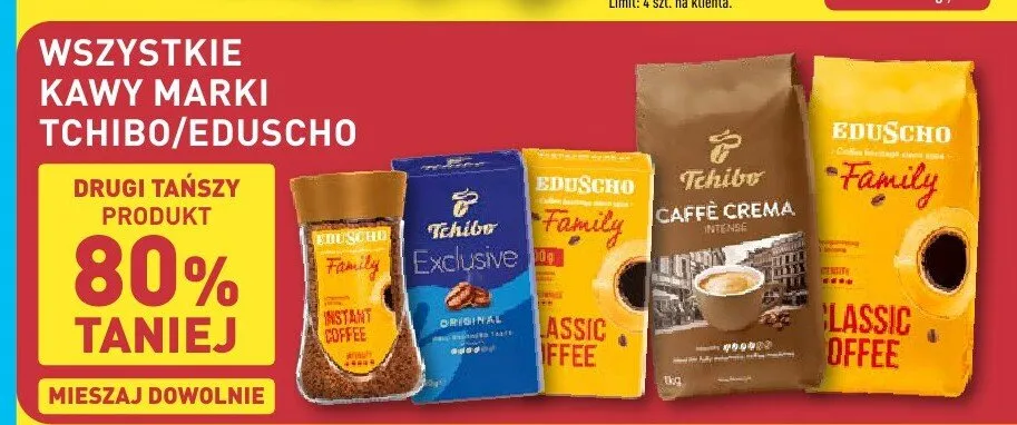 Kawa EDUSCHO Family Classic Coffee promocja w Aldi