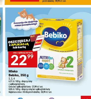 Mleko Bebiko promocja w Twój Market