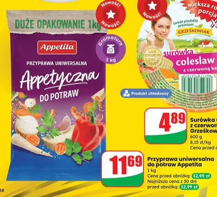 Przyprawa uniwersalna do potraw Appetyczna promocja w Dino