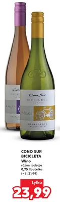 Wino Cono Sur Bicicleta Chardonnay promocja w Kaufland