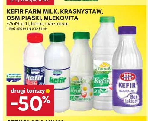 Kefir Farm Milk promocja w Stokrotka