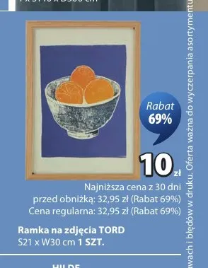 Ramka na zdjęcia Tord 21x30 cm promocja w Jysk