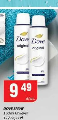 Dezodorant spray Dove promocja w Chorten
