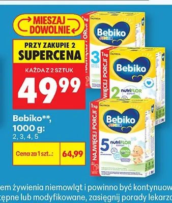 Mleko modyfikowane nutri-flor 4 promocja w Biedronka