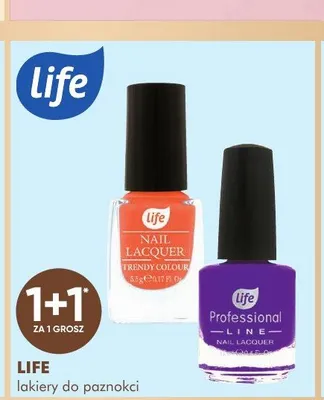 Lakiery do paznokci LIFE promocja w Super-Pharm