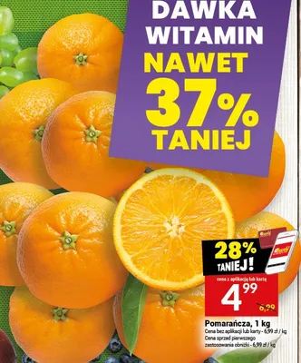 Pomarańcza, 1 kg promocja w Twój Market