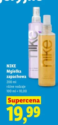 Mgiełka zapachowa Nike promocja w Lidl