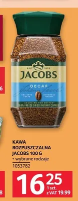 Kawa rozpuszczalna Jacobs Decaf promocja w Selgros