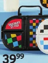 Torba na lunch Paperdot Square Style czarna promocja w Empik