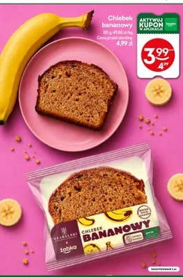 Chlebek bananowy Szabelski promocja w Żabka