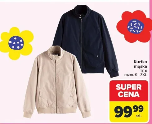 Kurtka męska TEX promocja w Carrefour