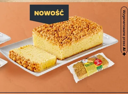 Ciasto Lazur bananowo-kokosowe promocja w Netto