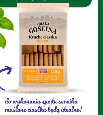 Kruche ciastka maślane, 250 g promocja w Carrefour